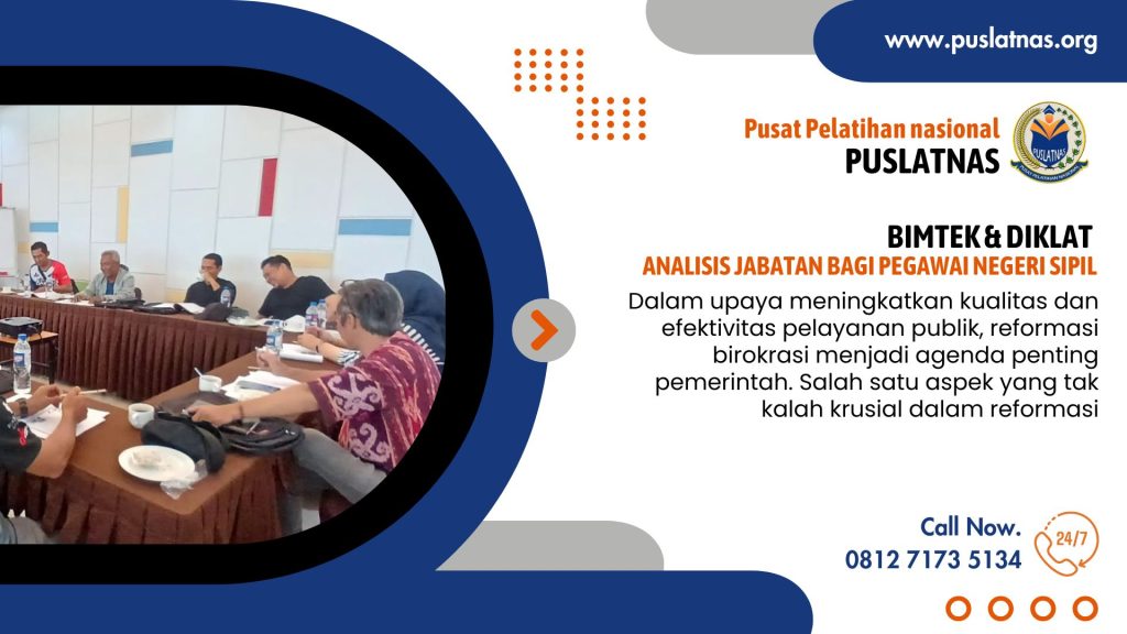 Bimtek & Diklat Analisis Jabatan bagi Pegawai Negeri Sipil